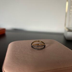 Michael Kors Gold and Black Ring